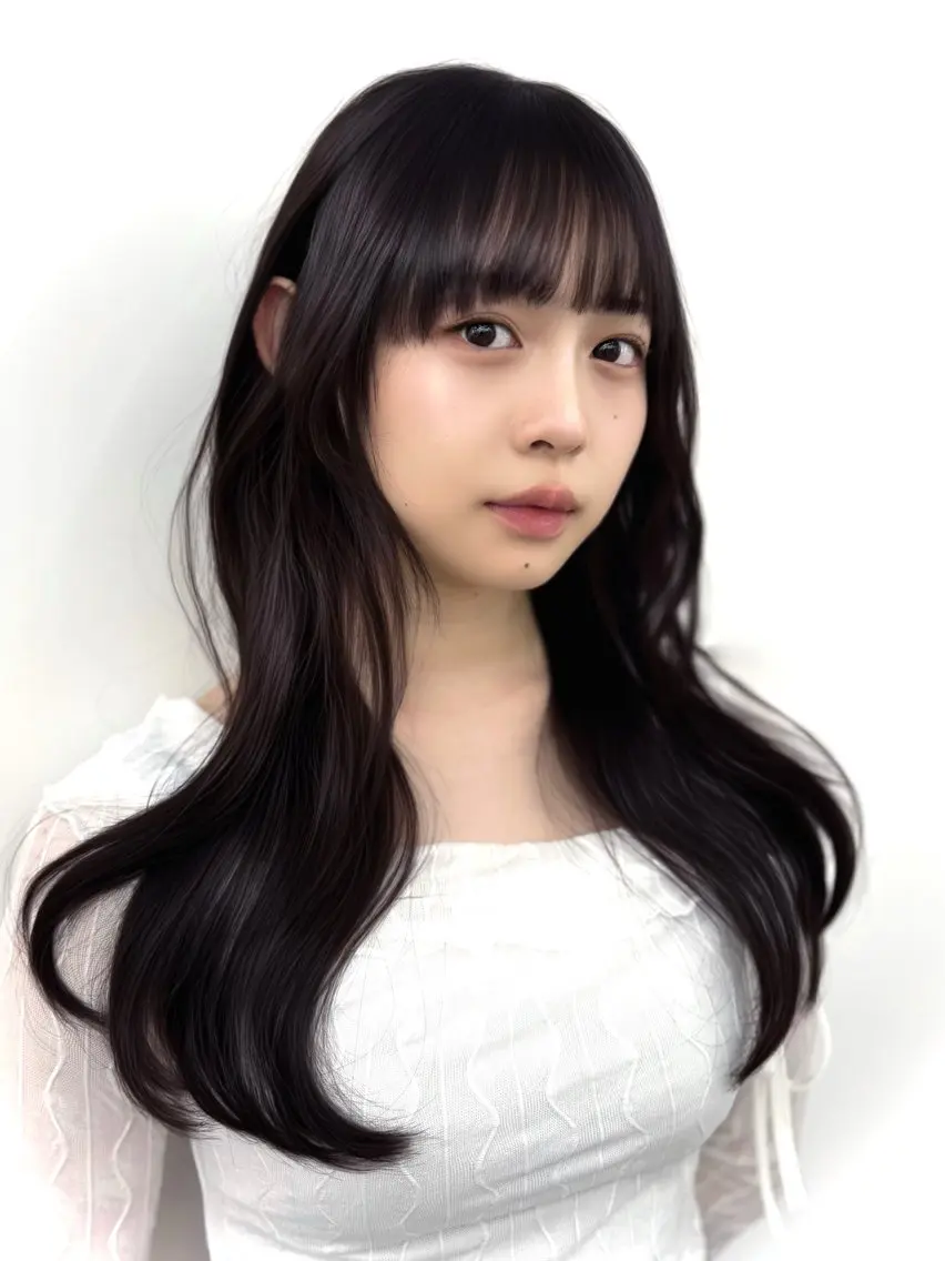 ロング カラー ヘアカラー トリートメント 🫧いちの 🫧のヘアスタイル