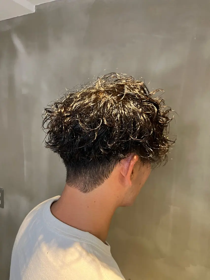 パーマ メンズ メンズパーマ スパイラルパーマ 🟦ROOM MEN 瀬古 侑輝🟦のヘアスタイル