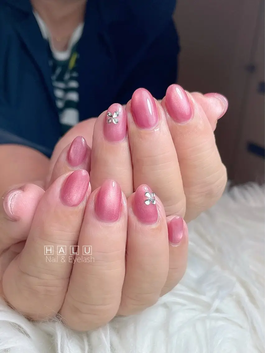 ネイル ピンク HALU ハルのネイルデザイン