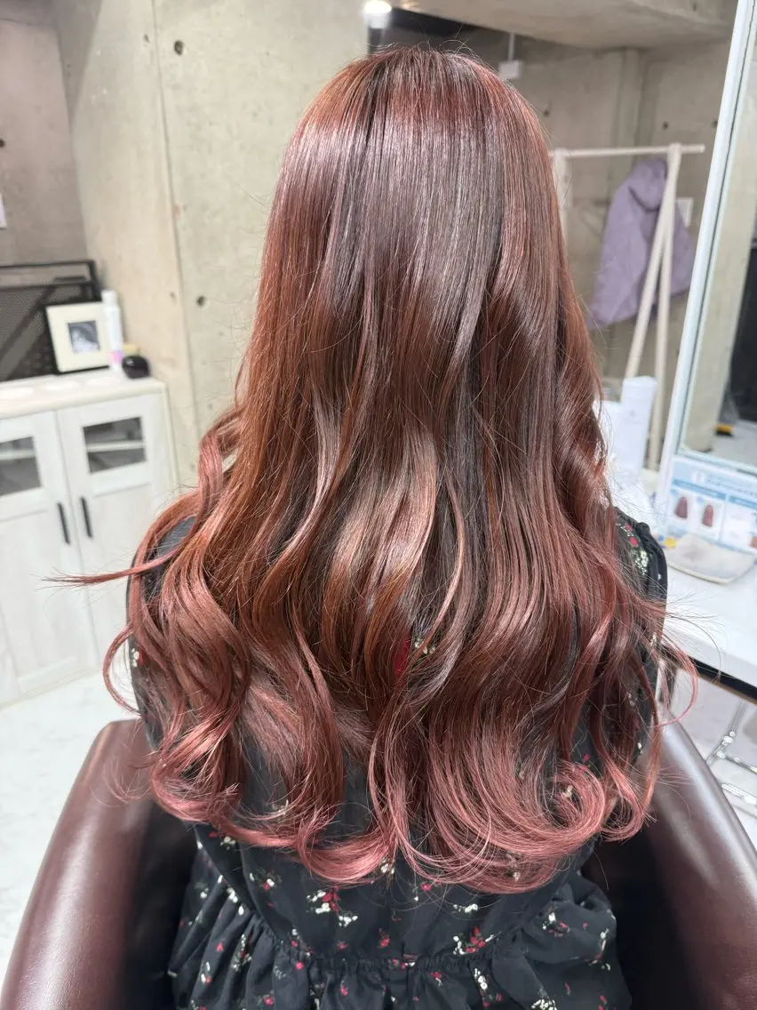 ロング カラー fee 小倉店 EMIのヘアスタイル