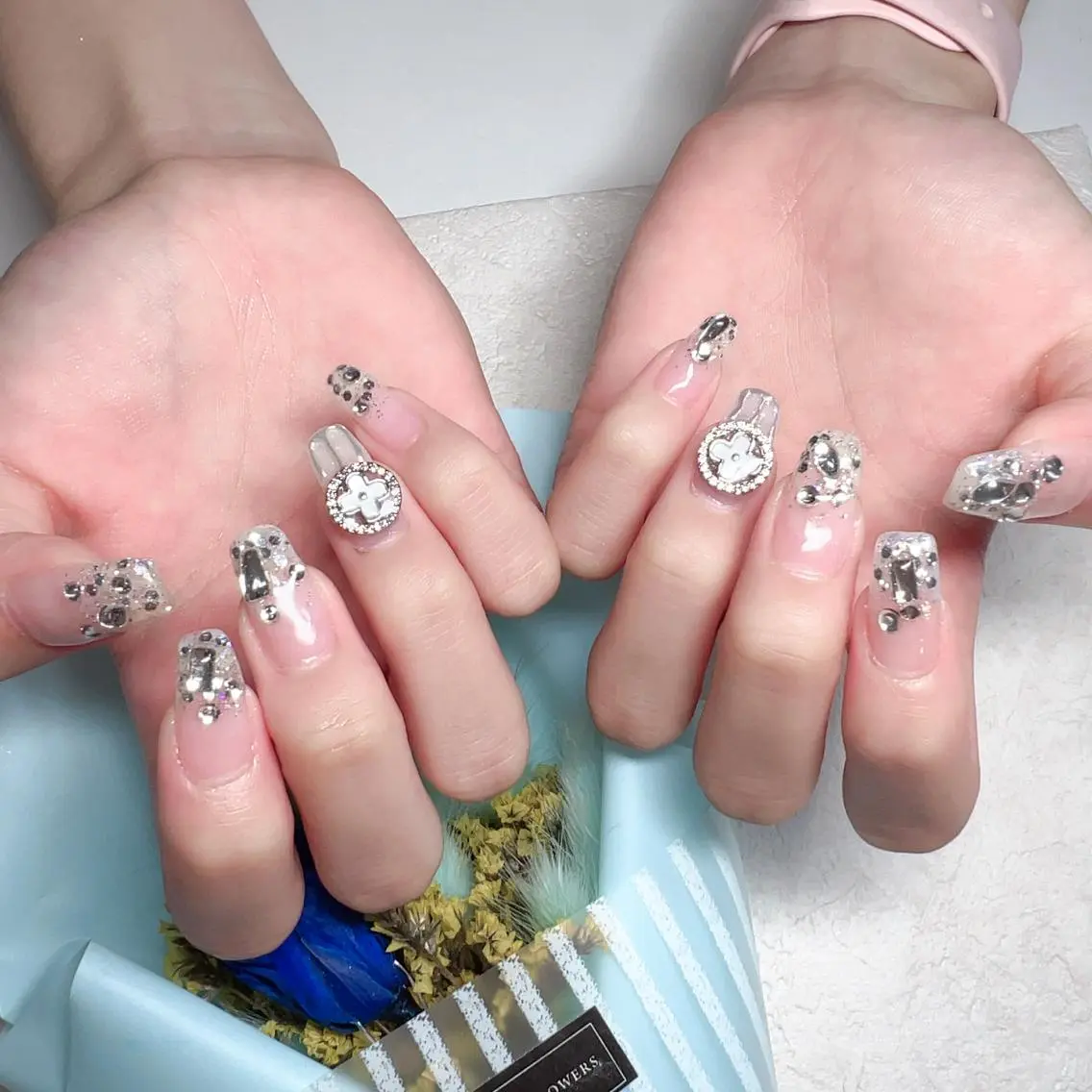 ネイル M🌷nail 長さだし専門店のネイルデザイン