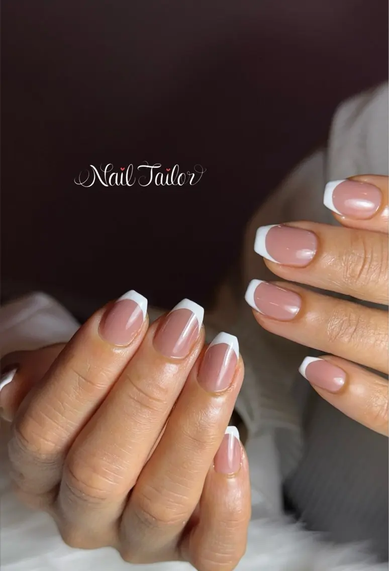 ネイル 長さ出し フレンチネイル オフィスネイル 黄色 ハンドネイル NailTailor ネイルテイラーのネイルデザイン
