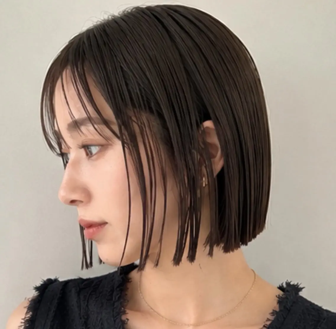 ショート カラー Misora/艶ボブ /まつパのヘアスタイル