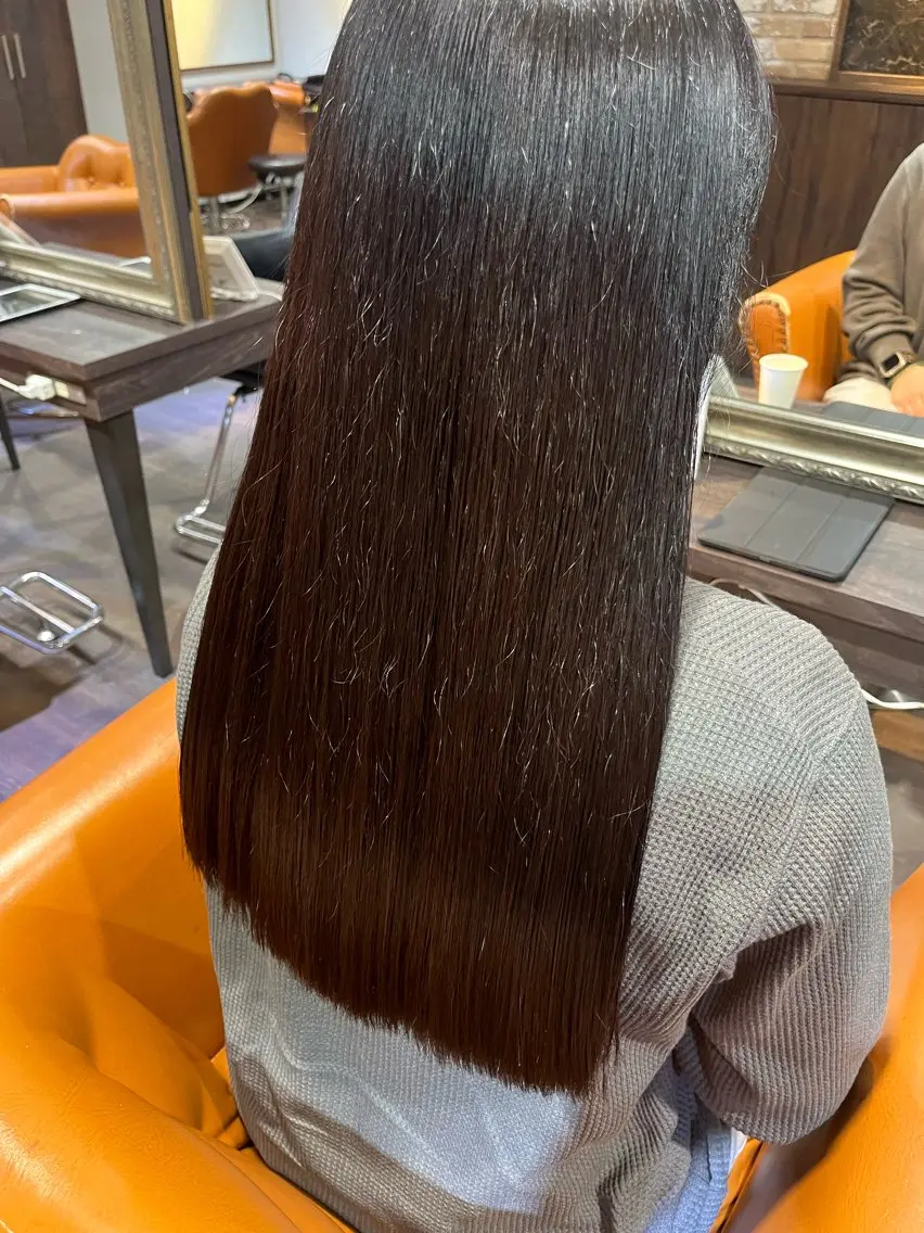 ロング 小泉 ゆあのヘアスタイル