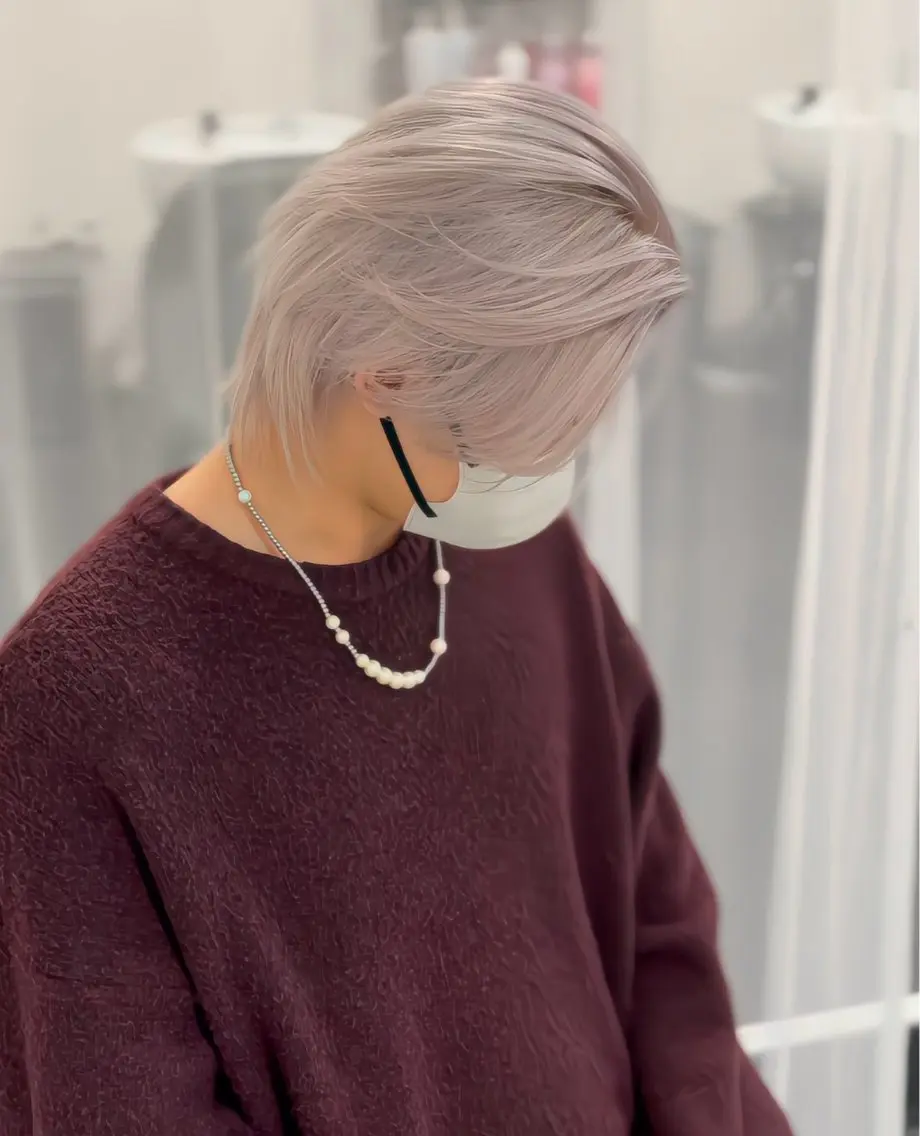ショート カラー メンズ メンズ特化美容師/ NANA/中屋真之介のヘアスタイル