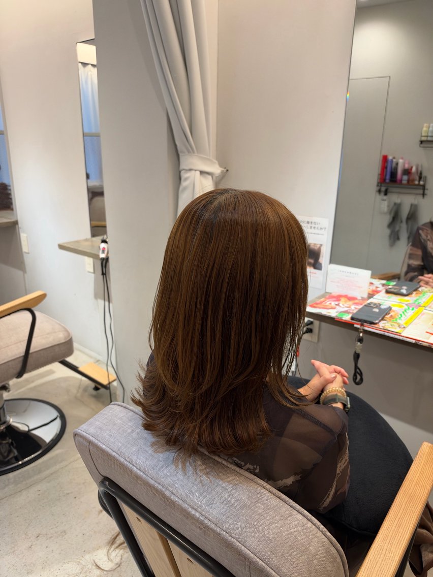 ロング 真鍋 月音のヘアスタイル