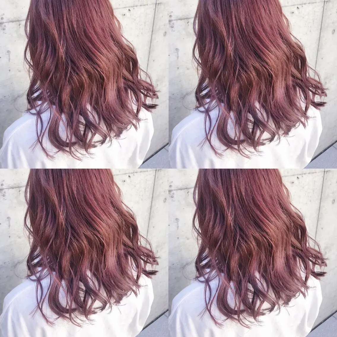 セミロング カラー ヘアアレンジ ヘアカラー トリートメント TAKUMAブリーチ /切りっぱなし🪽のヘアスタイル