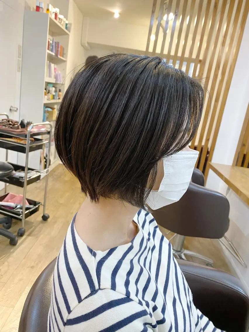 カット＋リタッチカラー（白髪染め） ¥7800の写真