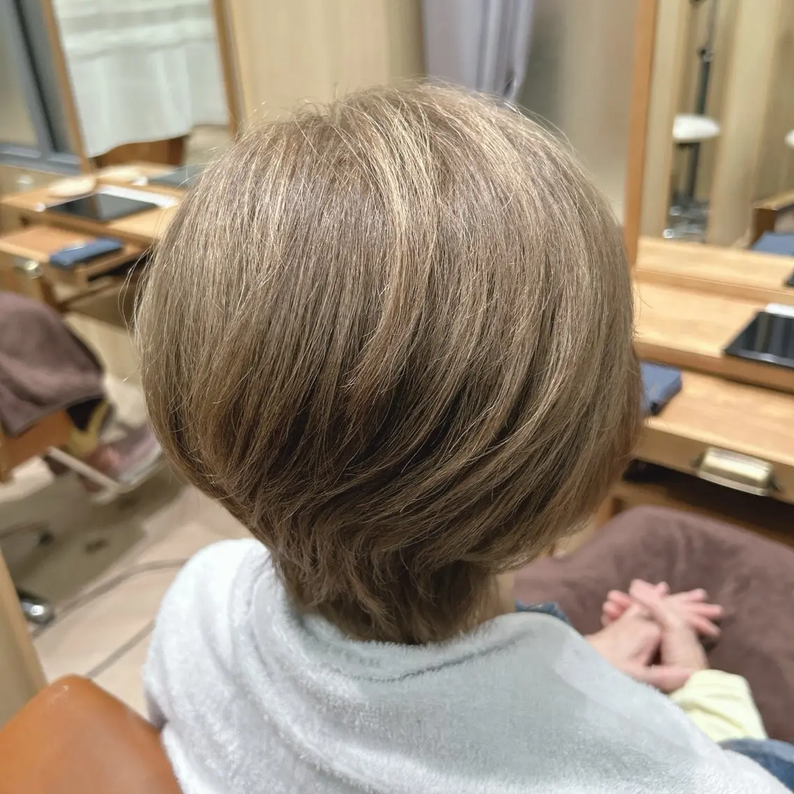 ショート パーマ 大石 広幸のヘアスタイル