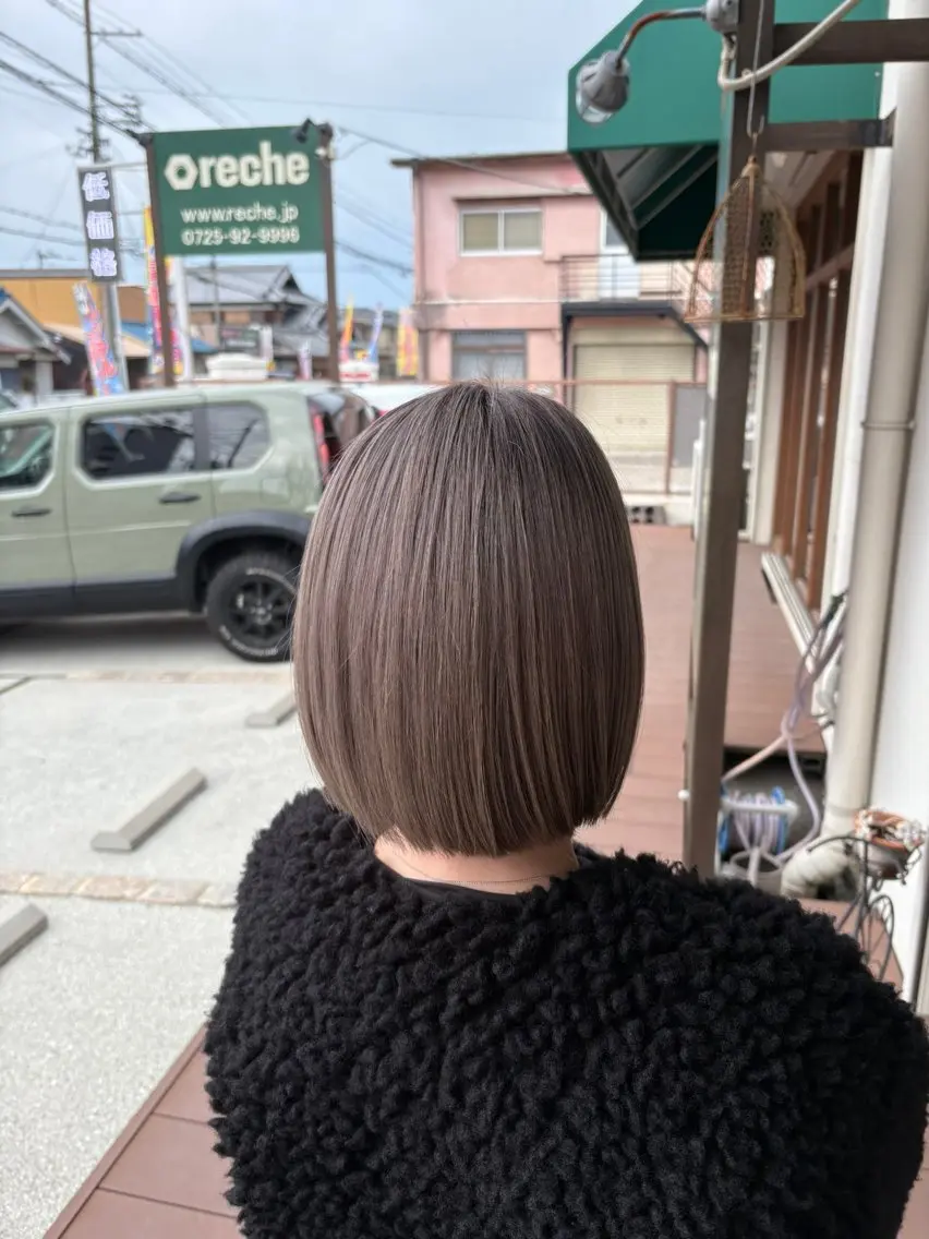 カラー reche MAIのヘアスタイル