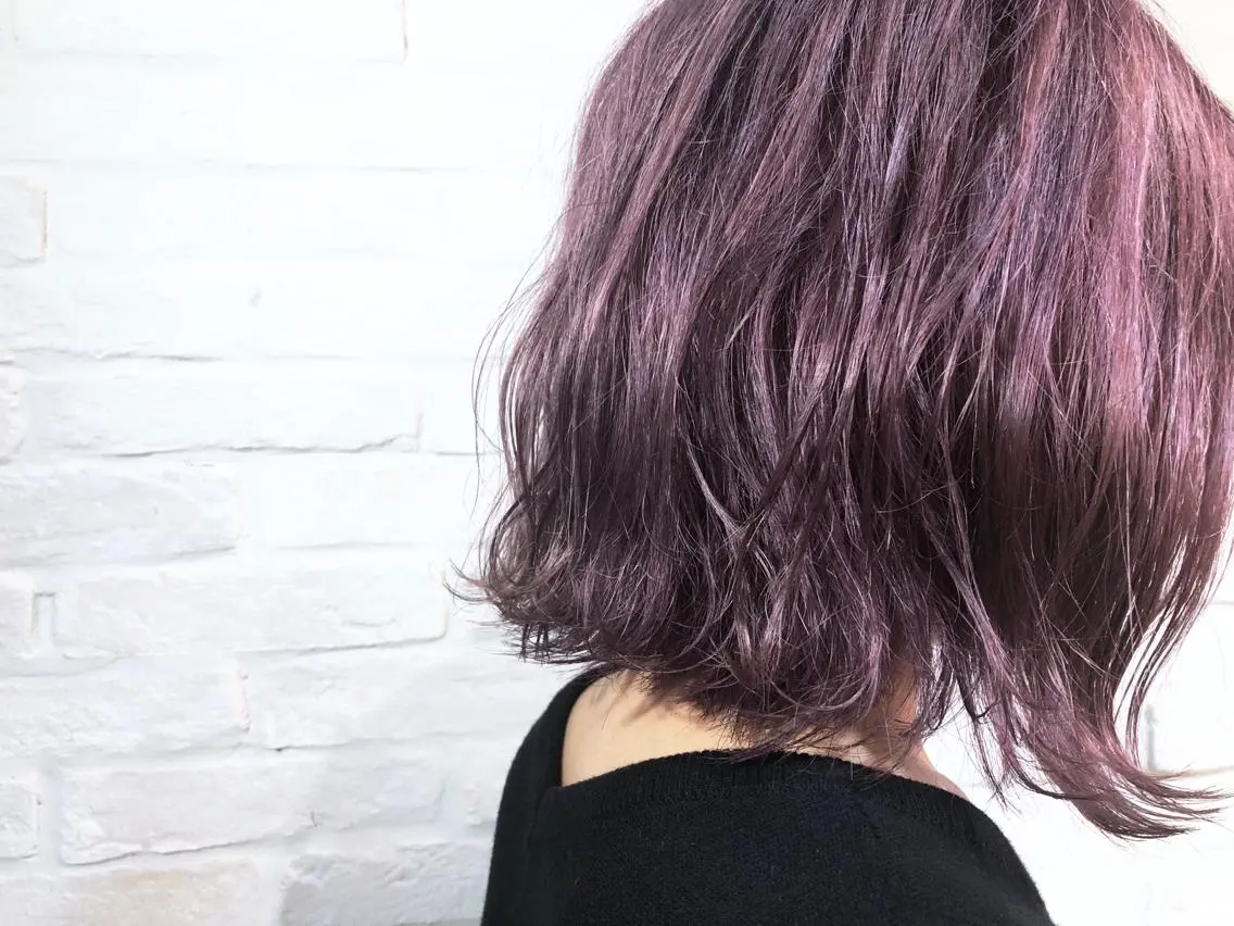 ショート カラー ヘアアレンジ ヘアカラー トリートメント 小松 郁斗のヘアスタイル