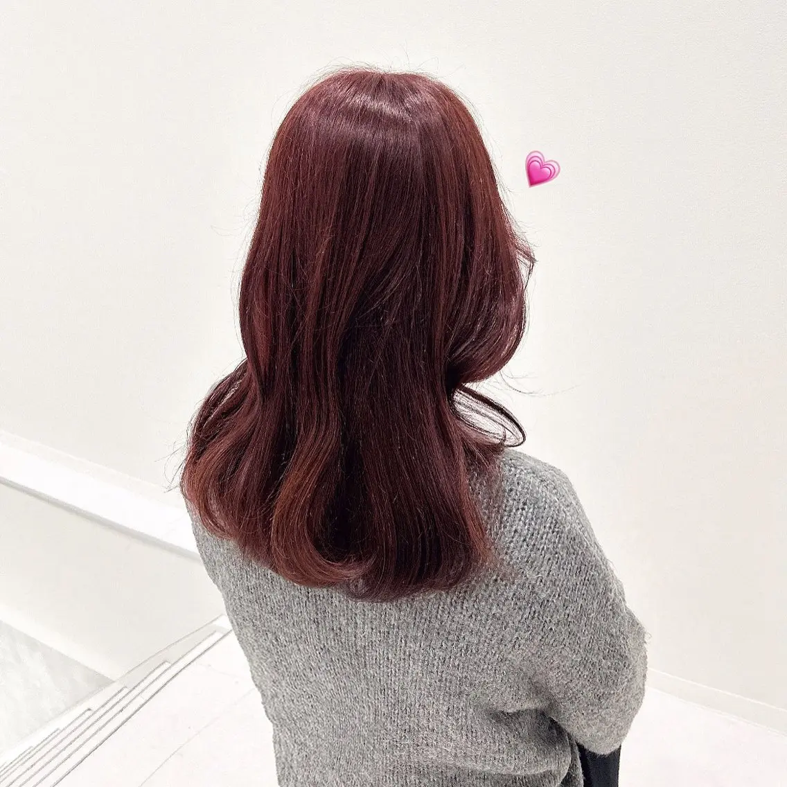 ミディアム ⛓ワンホンレイヤー 🥀🖤/あいりのヘアスタイル