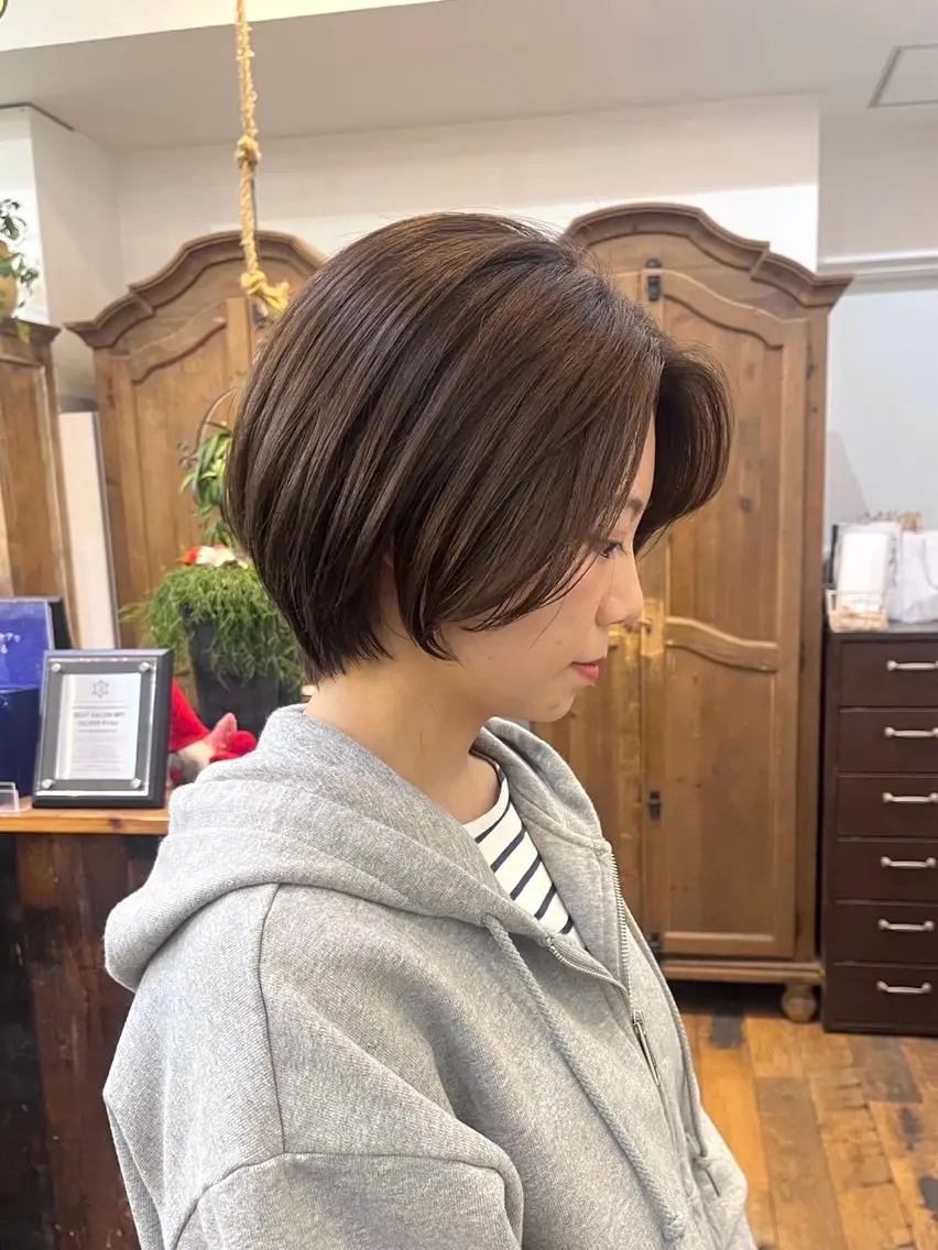 【8日9:30-🈳】ショートカット＋3step treatment｟レディース限定💐｠の写真
