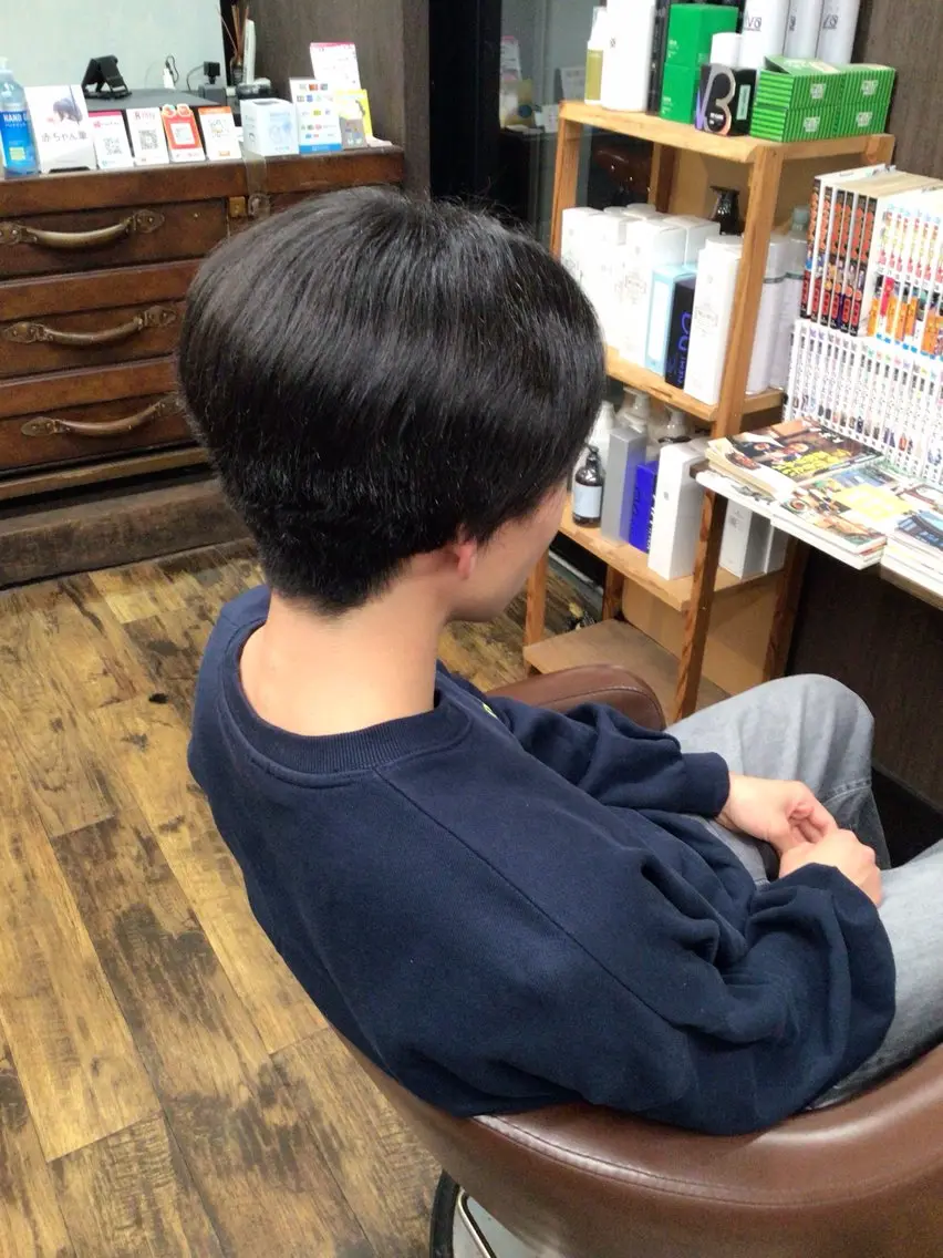 3回目御来店の方対象20%OFF 中学生カットの写真