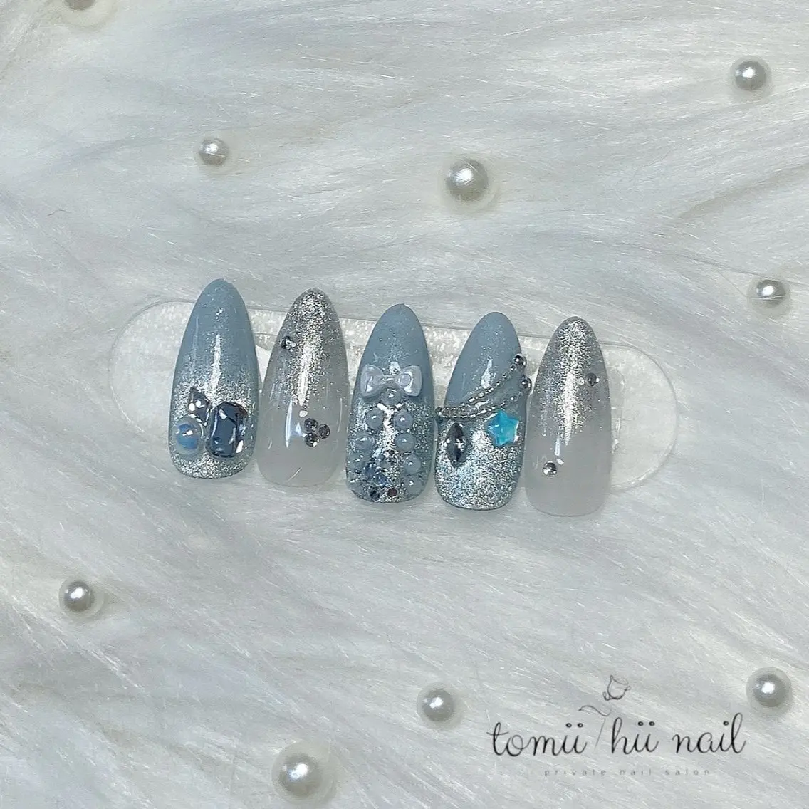 ネイル 冬ネイル クリスマス ハンドネイル tomii-hii -nailのその他イメージ