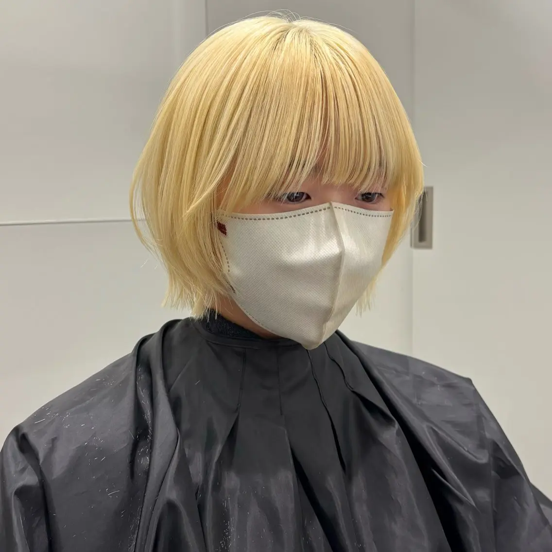 ショート ヘアカラー トリートメント 盛れる透明感カラー・ momokaのヘアスタイル