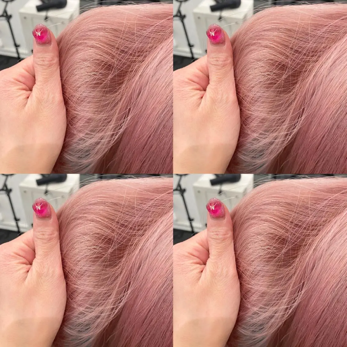 カラー サイレント美容師 アイリィのヘアスタイル
