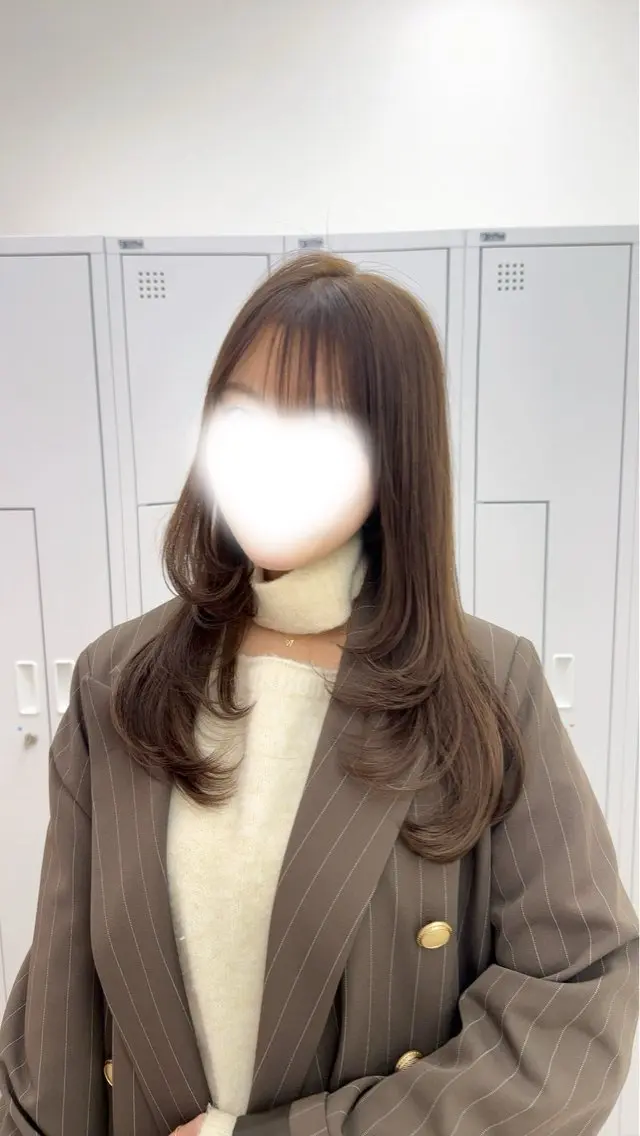 ロング 𝑅𝐸𝑁🎀✨/ レイヤーモデル募集中のヘアスタイル
