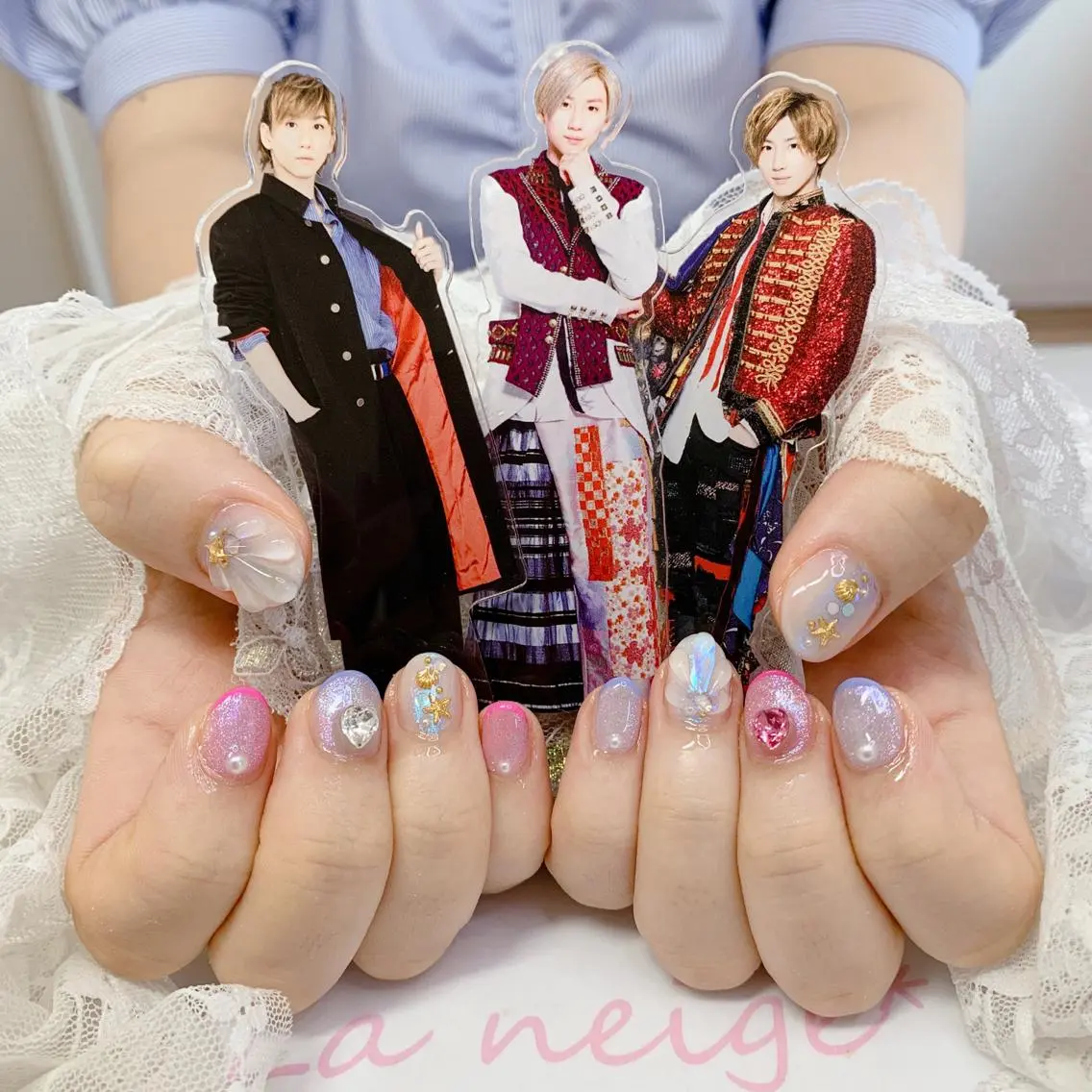 ネイル ハンドネイル La neige* yuki 🐩🌙のネイルデザイン