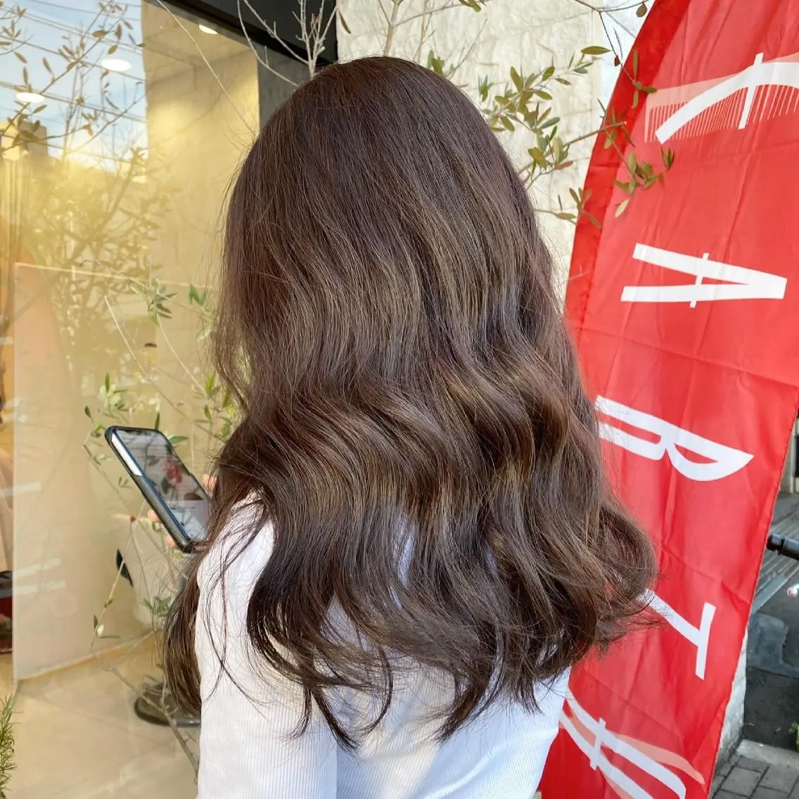 ロング カラー 【育休中】EARTH 荒井店HARUNAのヘアスタイル