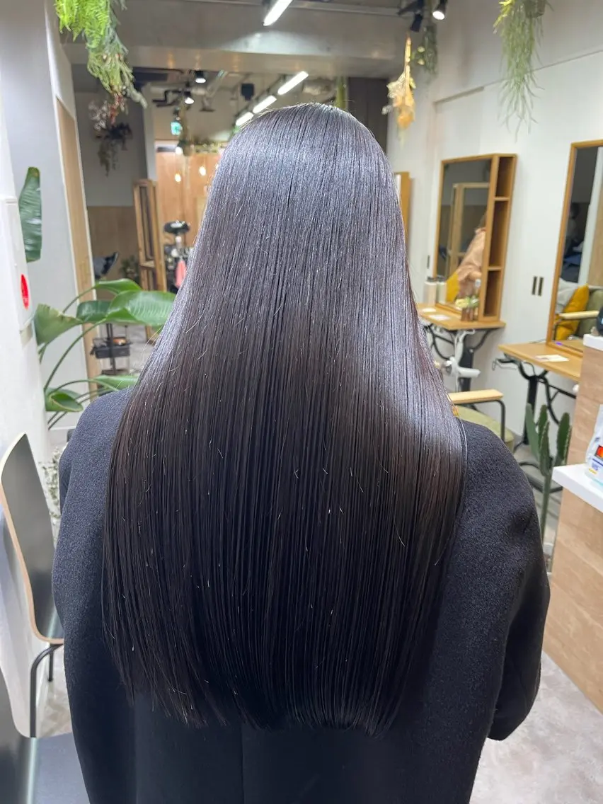 ロング カラー ヘアカラー トリートメント 透明感カラー💎 アレンジ🩰Rimiのヘアスタイル