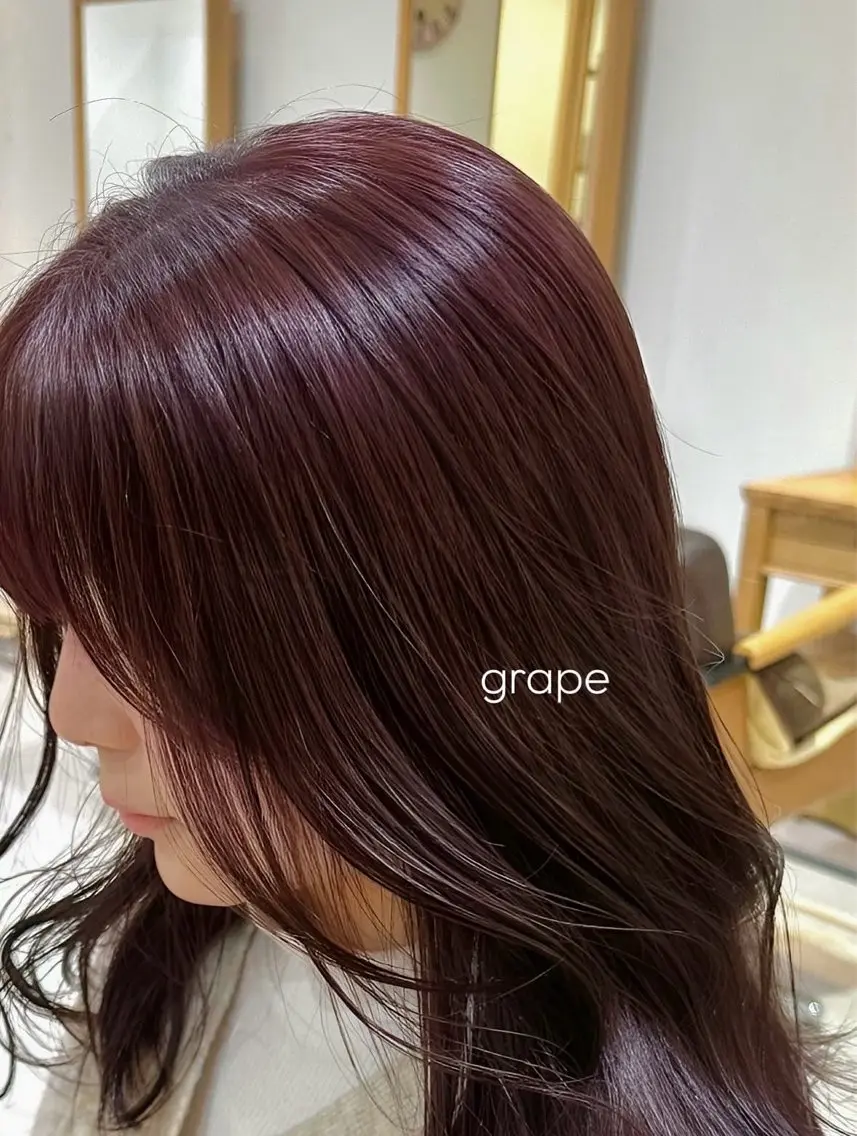 セミロング カラー カット ヘアカラー トリートメント 服部 真帆のヘアスタイル