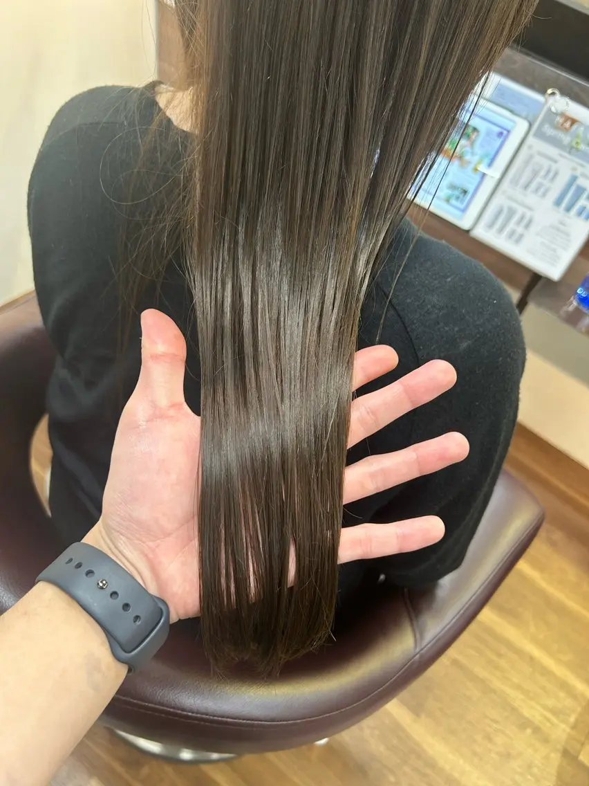 カラー ベージュカラー オリーブカラー 【メンズ特化】 野上晃生のヘアスタイル
