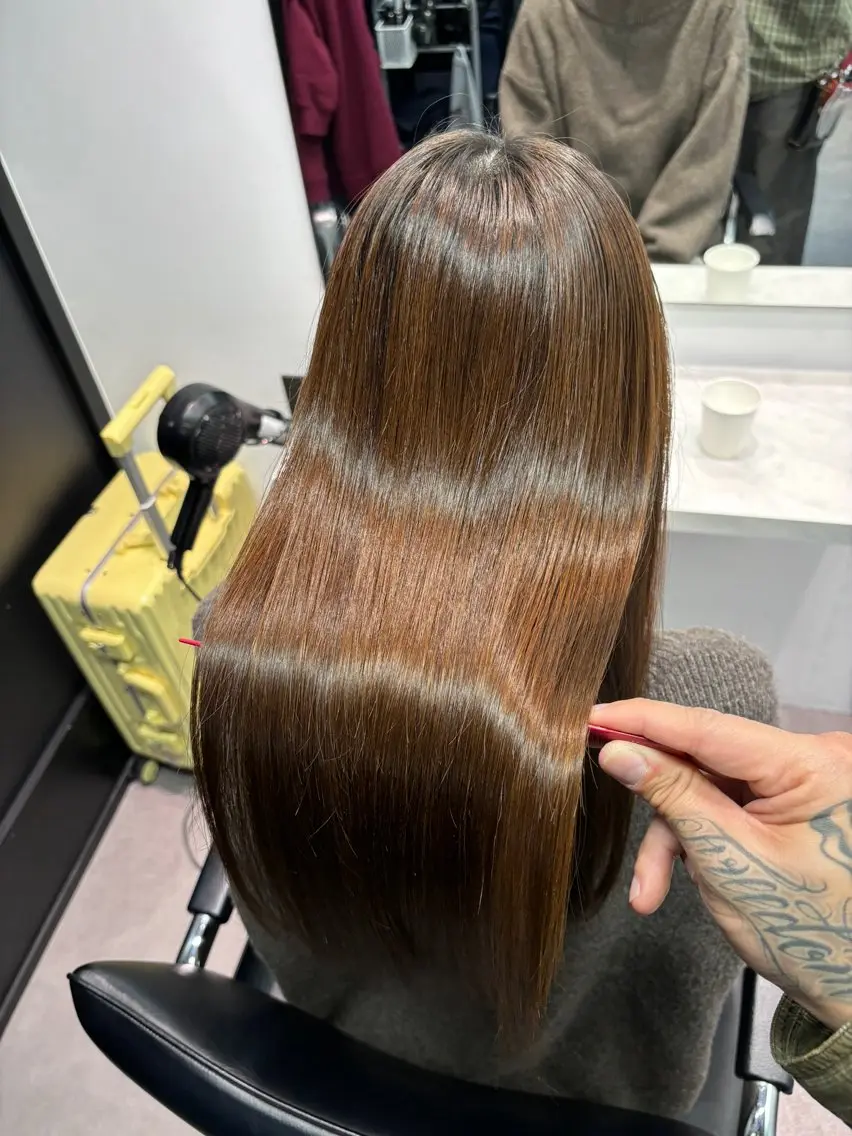 ロング トリートメント 🫧髪質改善特化/ 縮毛矯正/🫧鈴木透のヘアスタイル