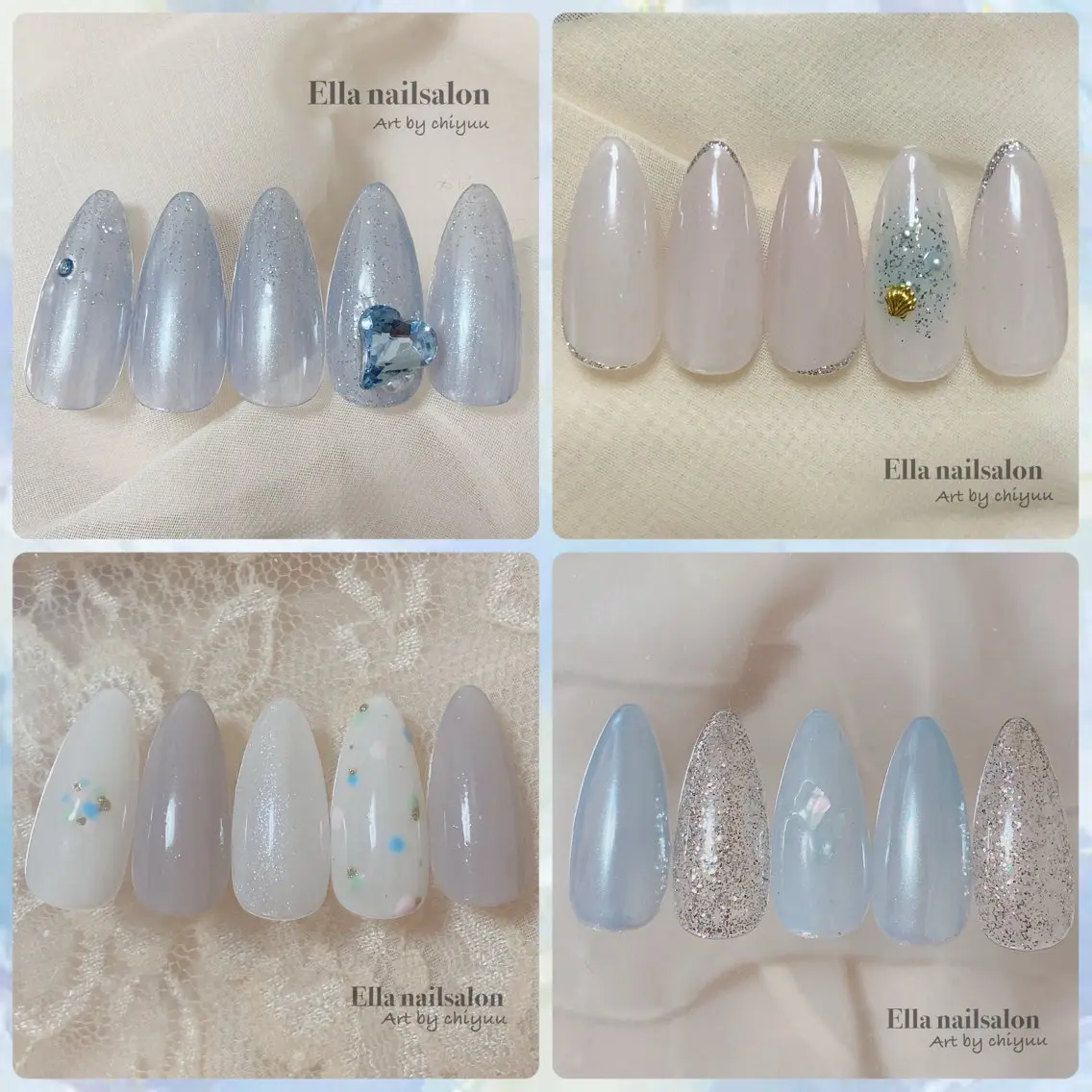 ネイル ハンドネイル Ella nail ちゆうのネイルデザイン