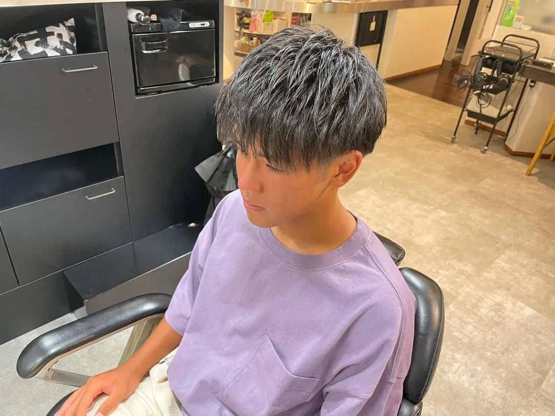 ショート メンズ 綾田 一蔵のヘアスタイル