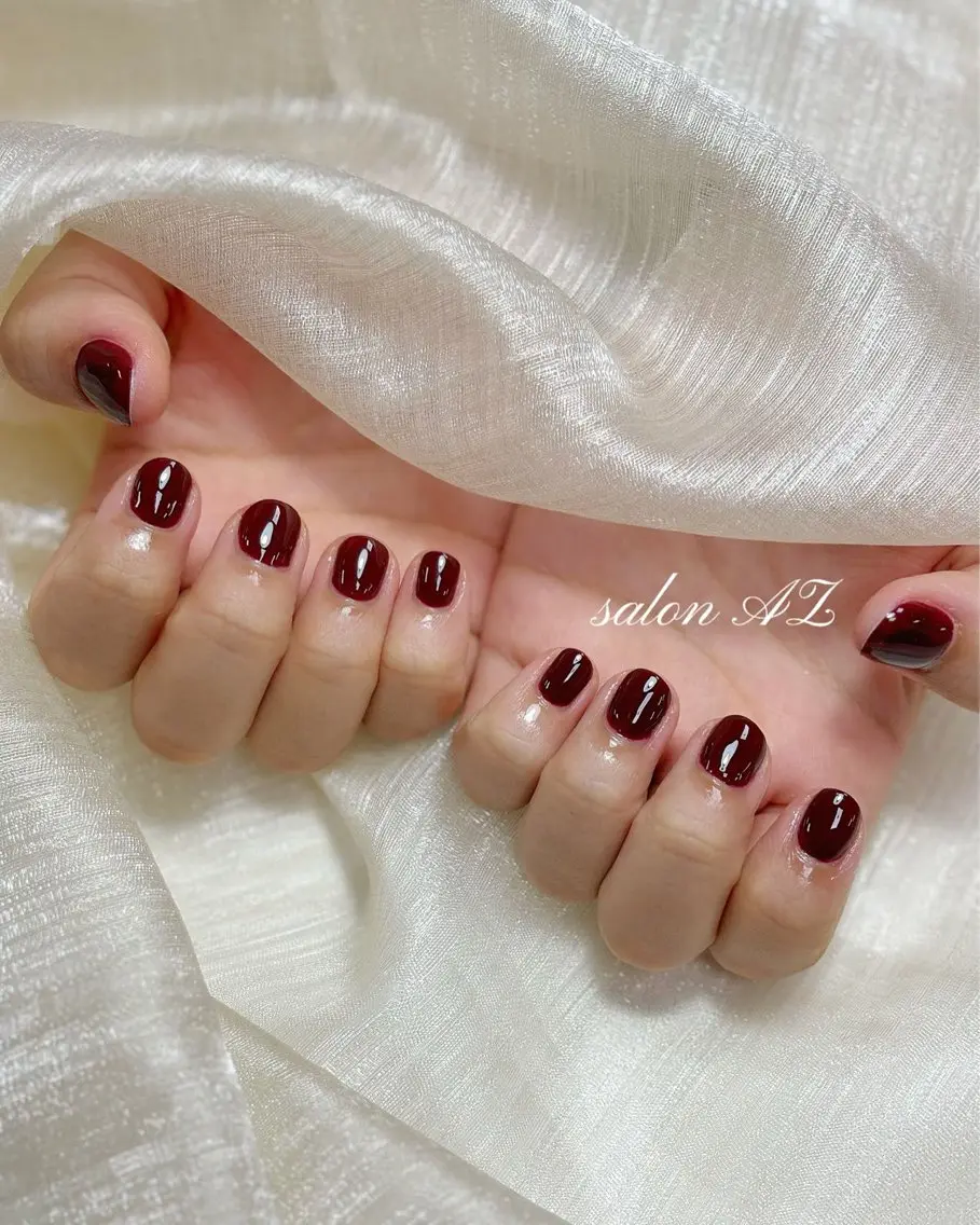 ネイル ワンカラーネイル salon AZのネイルデザイン