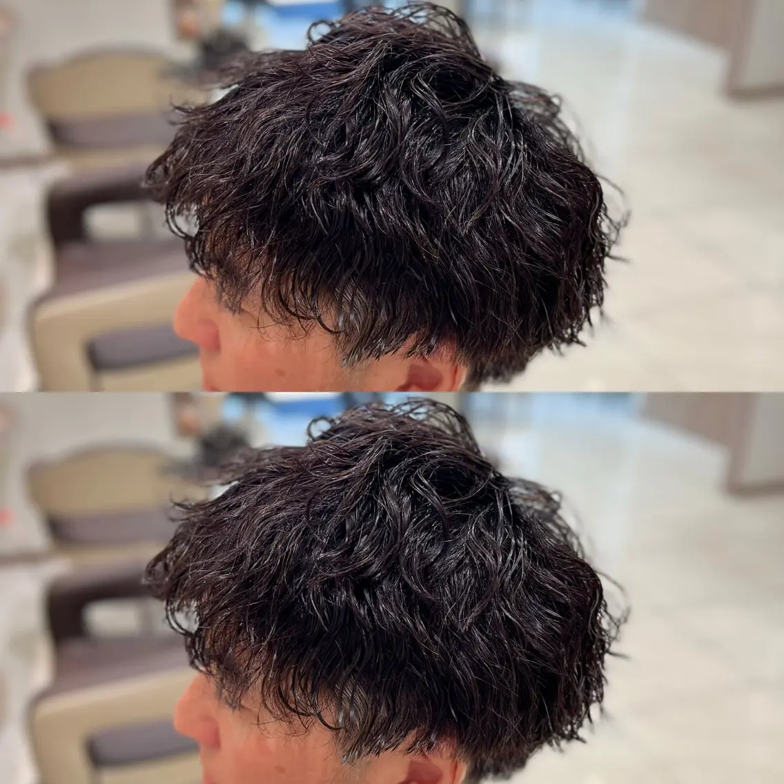 パーマ メンズ メンズパーマ 波巻きパーマ スパイラルパーマ カット パーマ トリートメント ヘアセット 【メンズパーマ✨️ 髪質改善矯正】岩城のヘアスタイル
