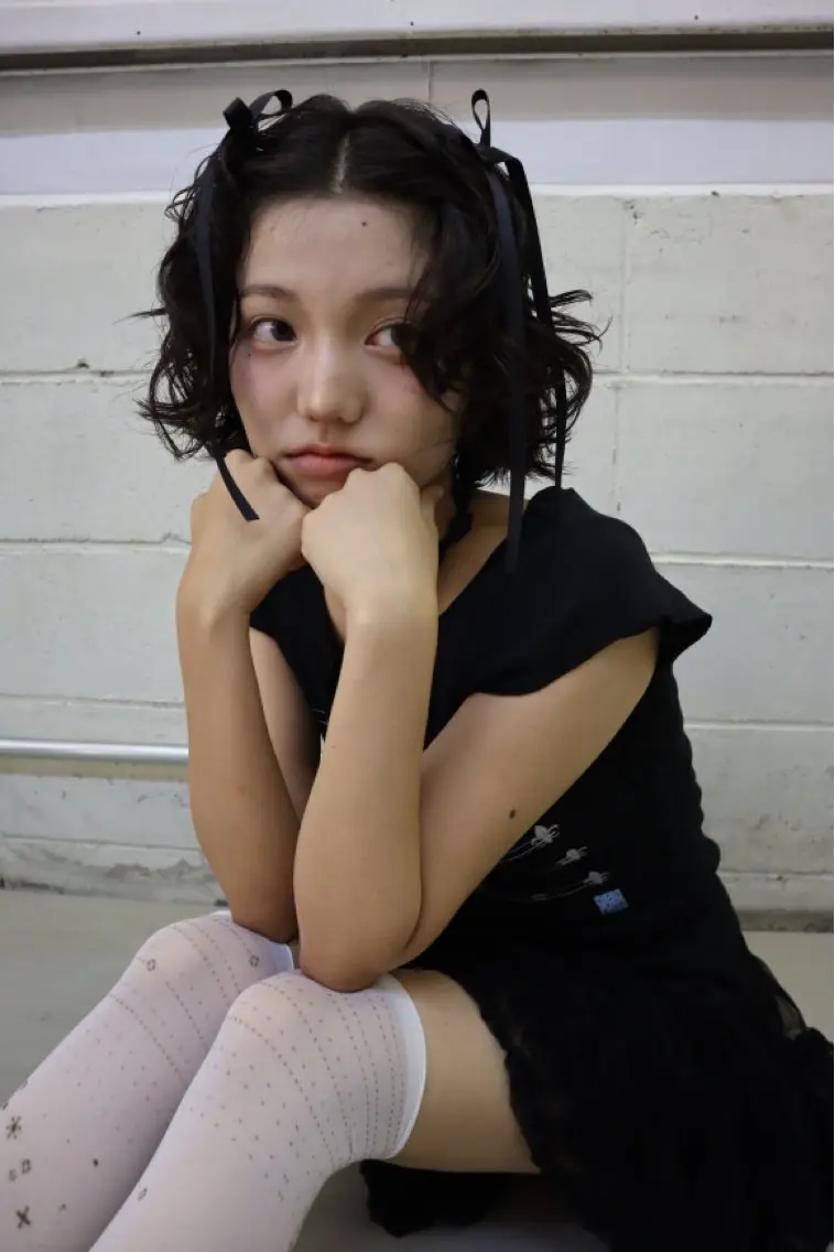 ミディアム パーマ ヘアアレンジ 小森 梨華のヘアスタイル