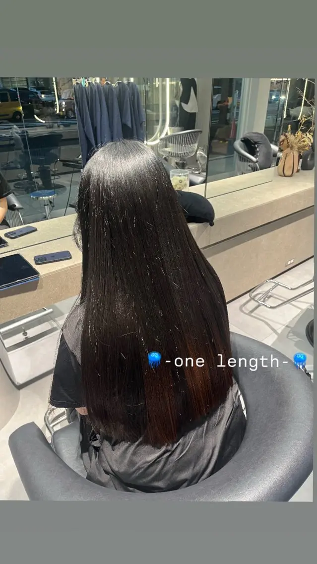 ロング レイヤー✂︎ yuinaのヘアスタイル