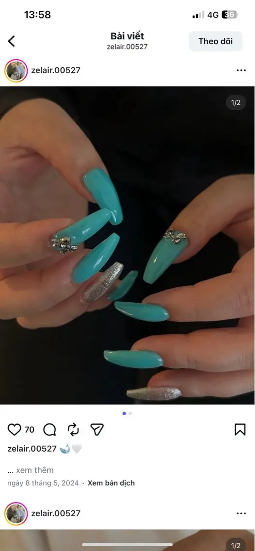 ネイル アートネイル スカルプネイル ストーンネイル ネイルチップ NiJi Nailsのネイルデザイン