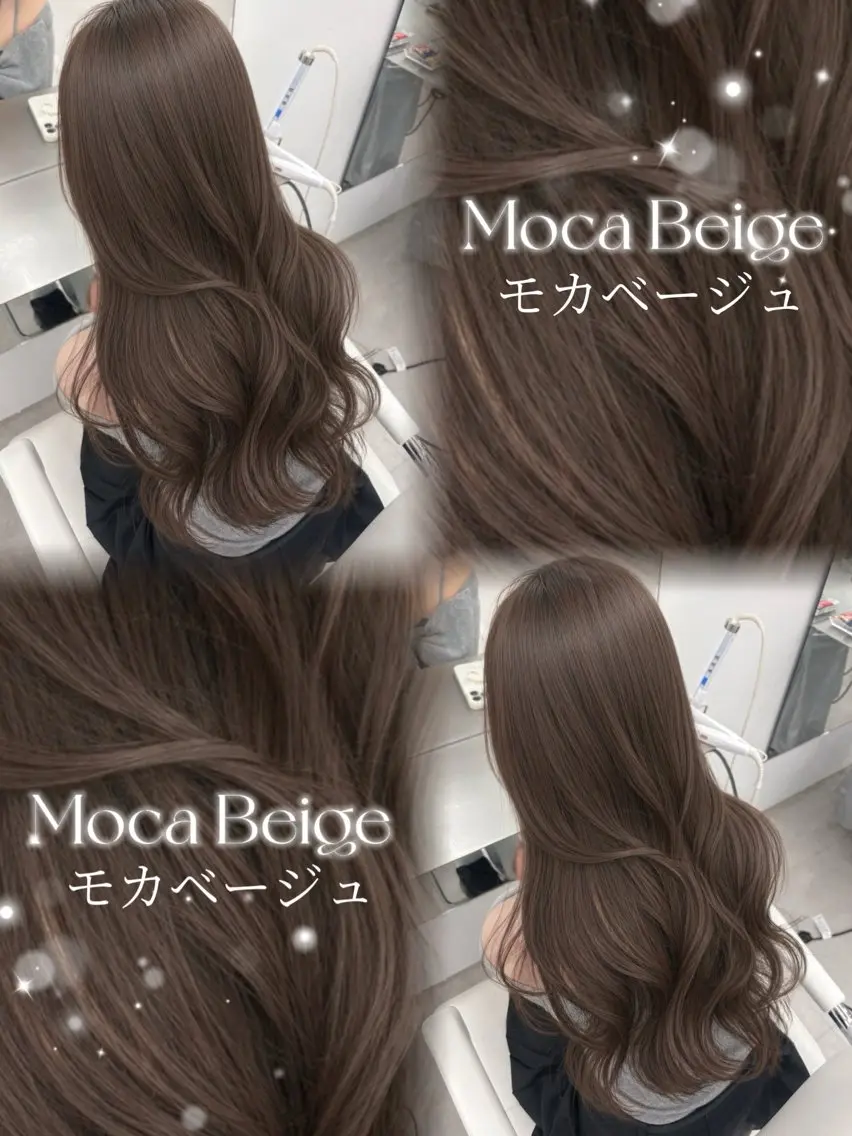 カラー ヘアカラー 韓国ヘア🎀 もかのヘアスタイル