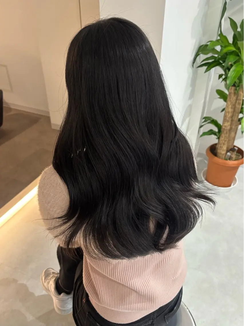 ロング カラー ベージュカラー ブリーチ ブラウンカラー ケアブリーチ カシス カット ヘアカラー トリートメント 🎀韓国ヘア× 透明感カラー🎀正源のヘアスタイル