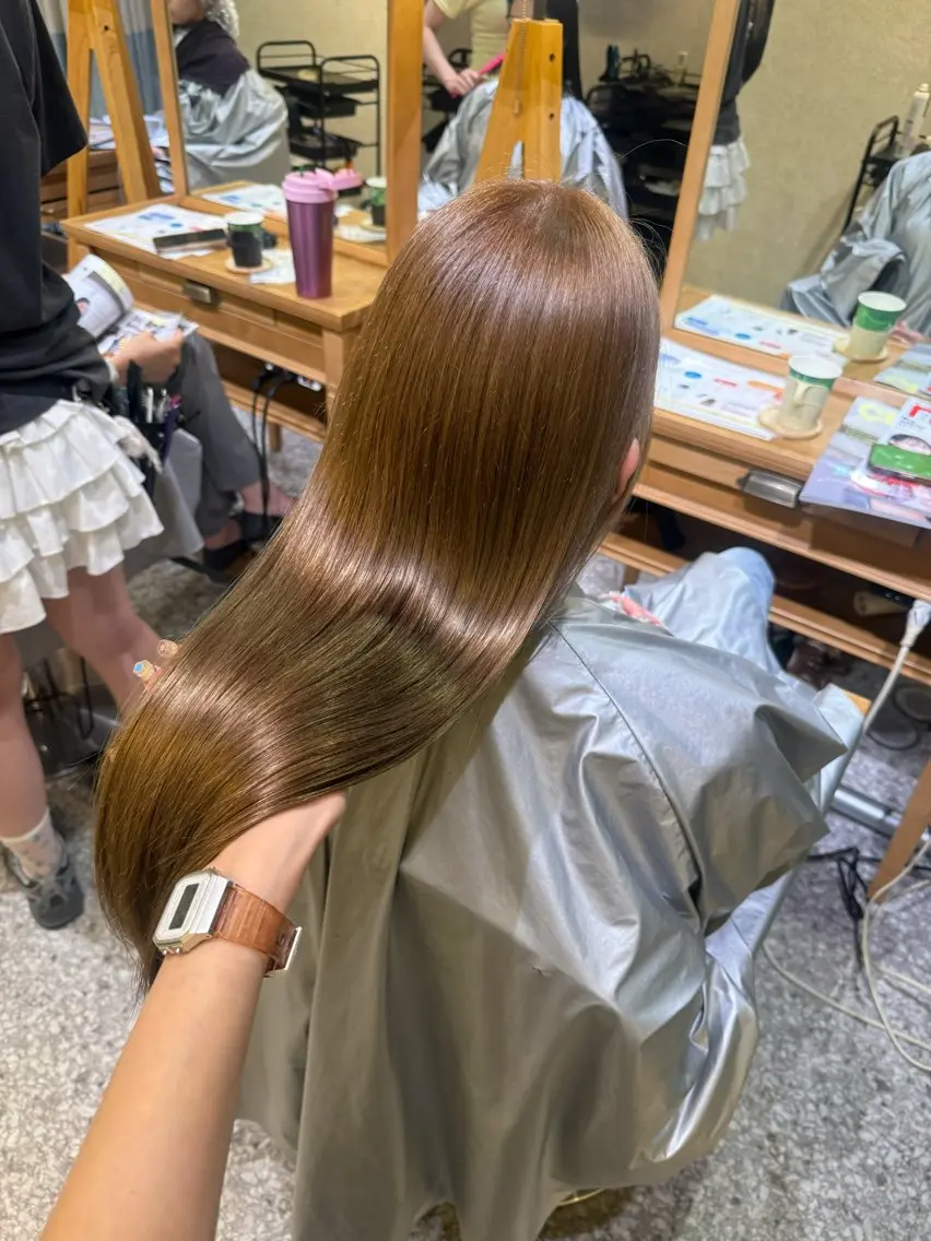 ロング ヘアカラー 🌷透明感レイヤー/ Ayana🌷のヘアスタイル