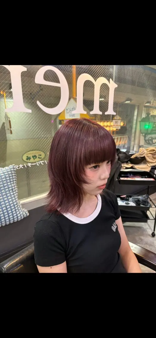 ブリーチ  オンカラー （リタッチ可） ＋キューテックトリートメント👩🏼♩の写真