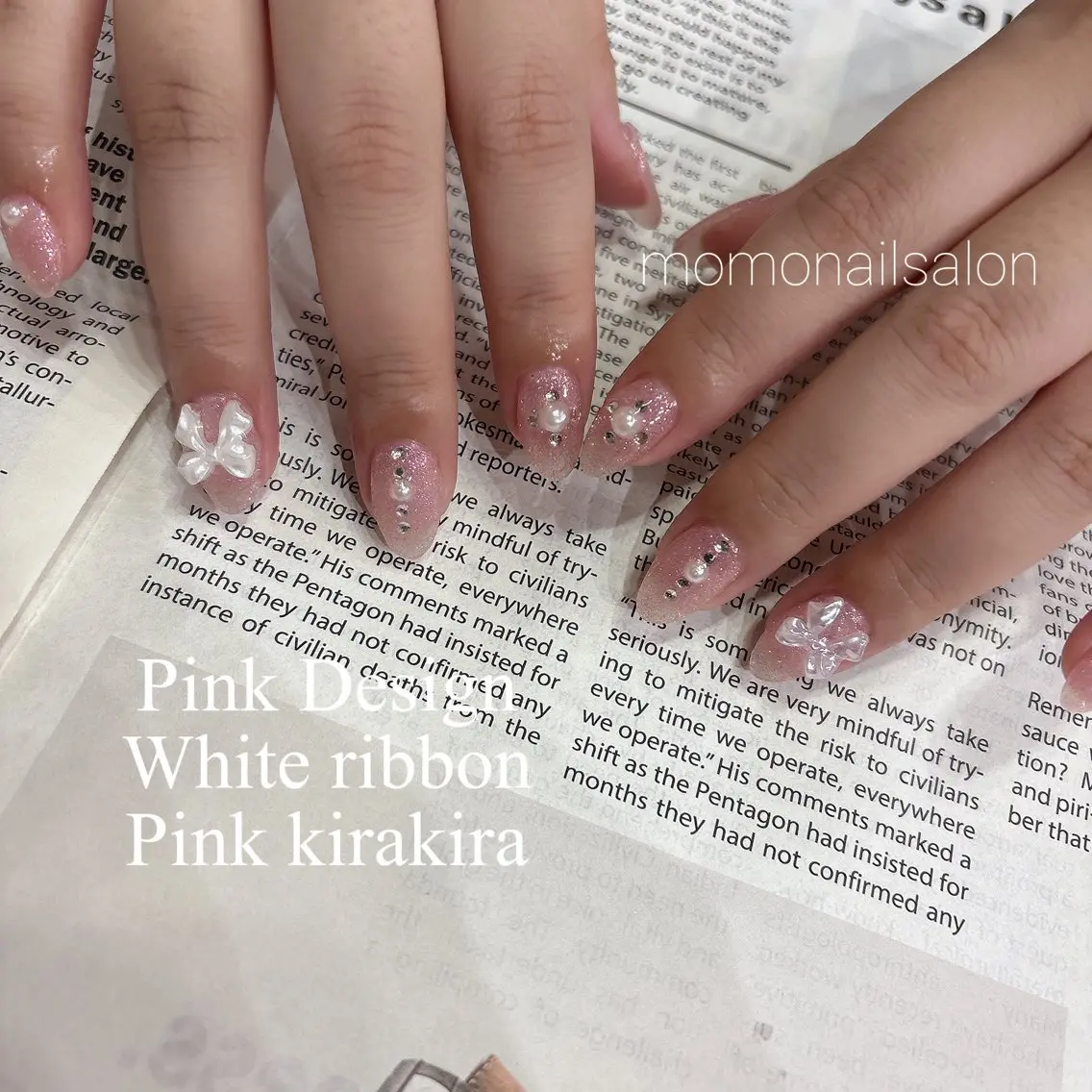 ネイル ハンドネイル Momo nailsalonのネイルデザイン