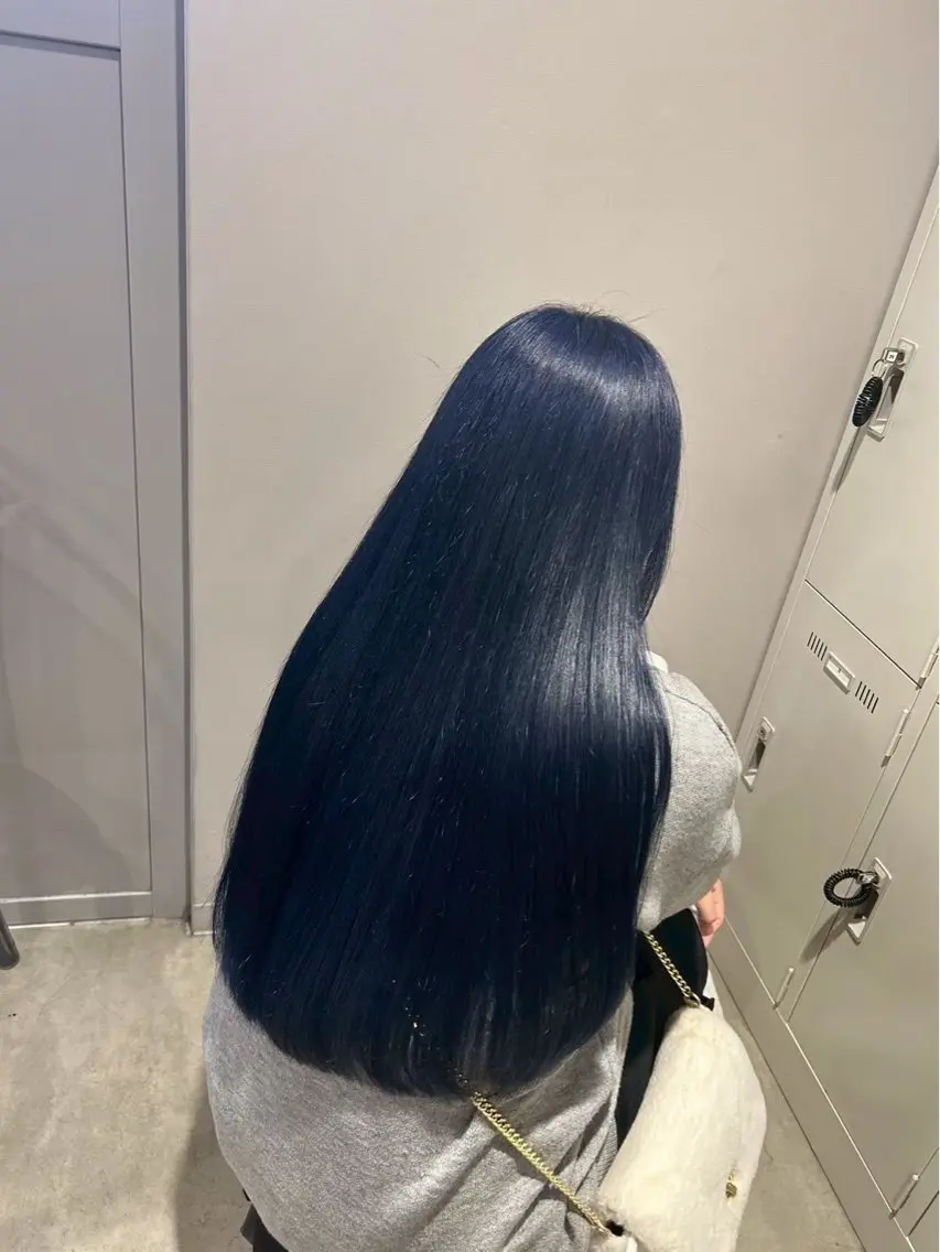 ロング カラー ヘアカラー mao⭐️ 透明感カラー‎⭐️のヘアスタイル