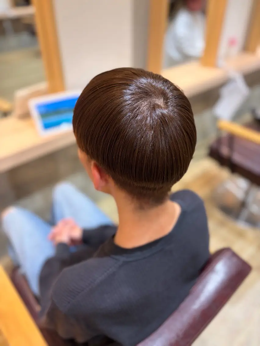 カラー メンズ ブラウンカラー ヘアカラー kaede🐑🌟 CIEL四条河原町のヘアスタイル