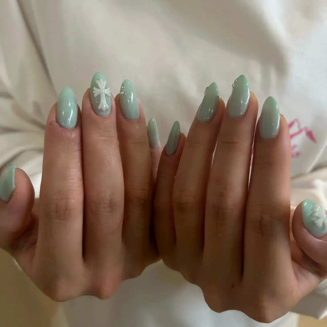 ネイル ワンカラーネイル ハンドネイル nailsalon Solnaのネイルデザイン