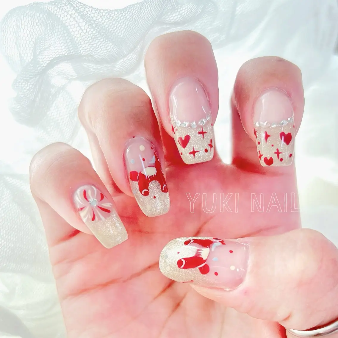 ネイル ハンドネイル YUKI Nail_❄️のネイルデザイン