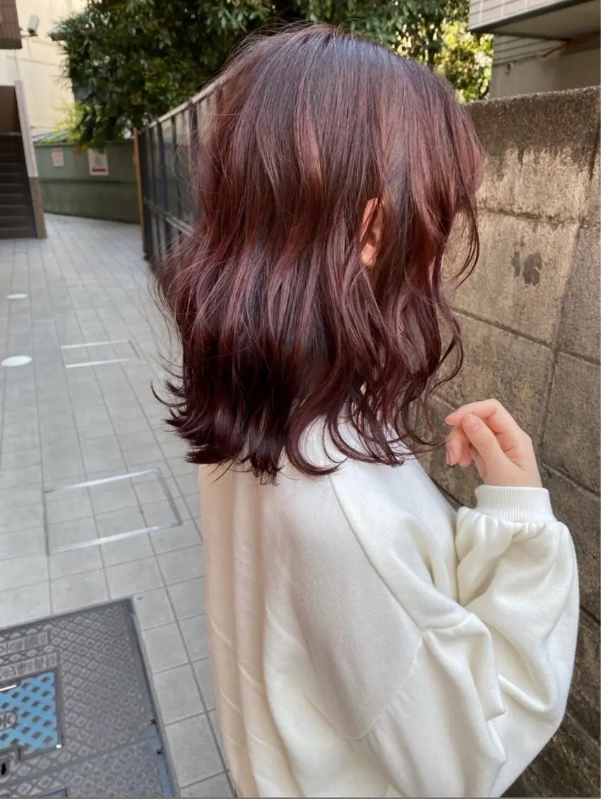 カラー 中村 隼人のヘアスタイル