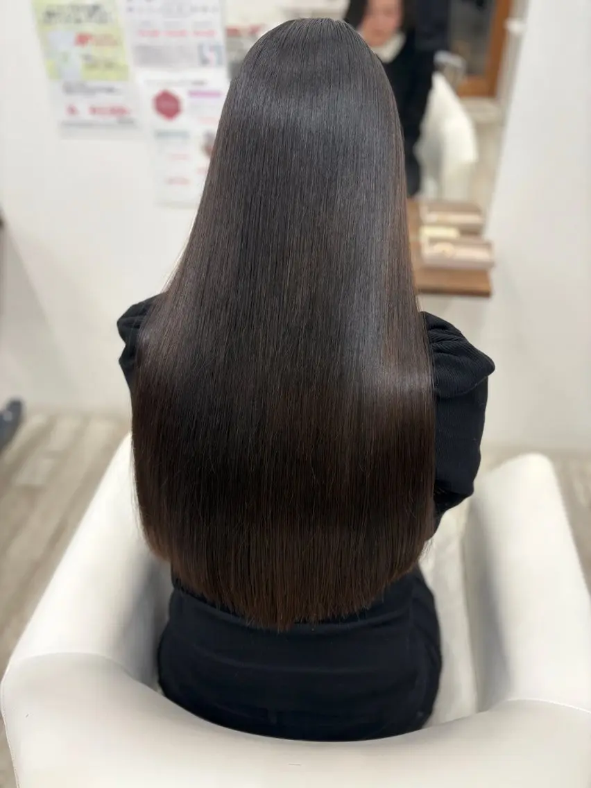 ロング SHO担当髪質改善 東加古川アーティブのヘアスタイル