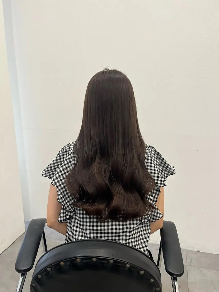 ロング カラー カット ヘアカラー HONOKA/ ハイトーン艶カラーのヘアスタイル
