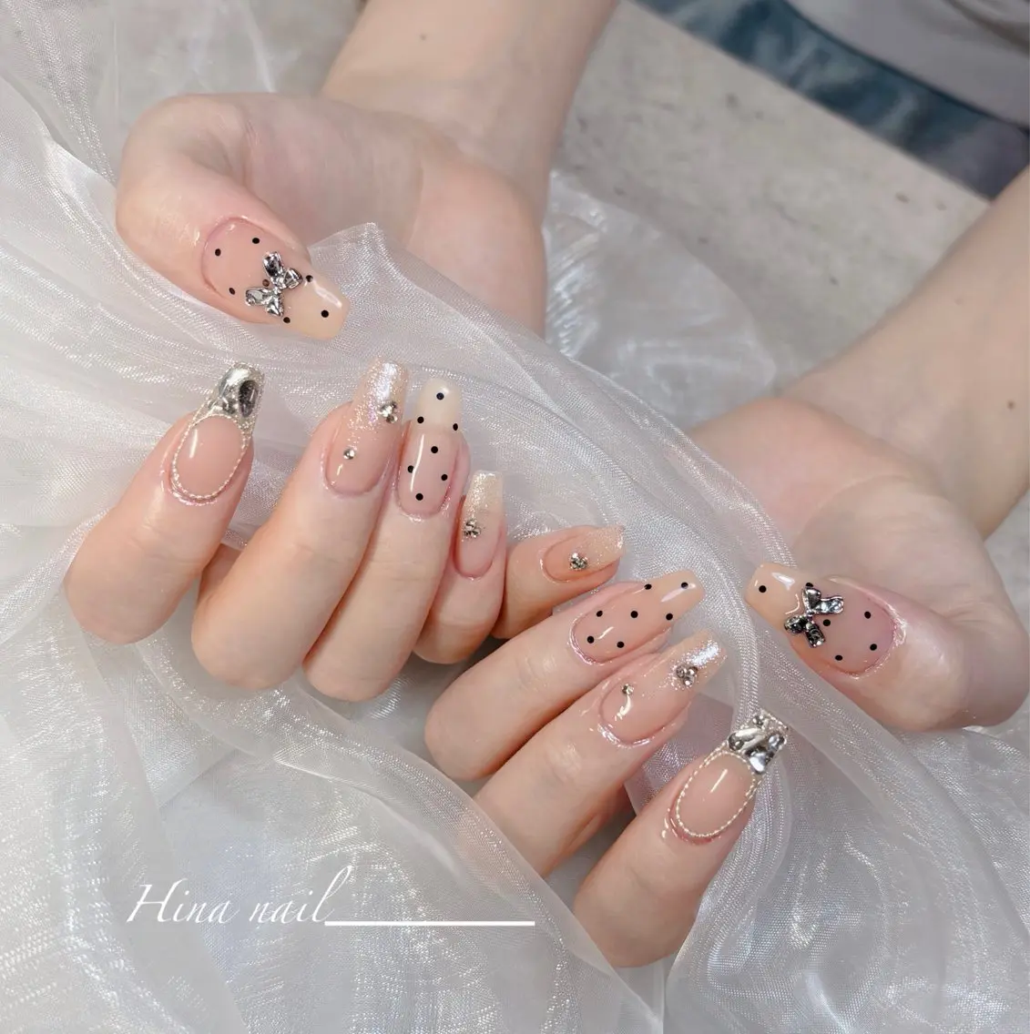 ネイル ハンドネイル ハンドケア hina nailのネイルデザイン