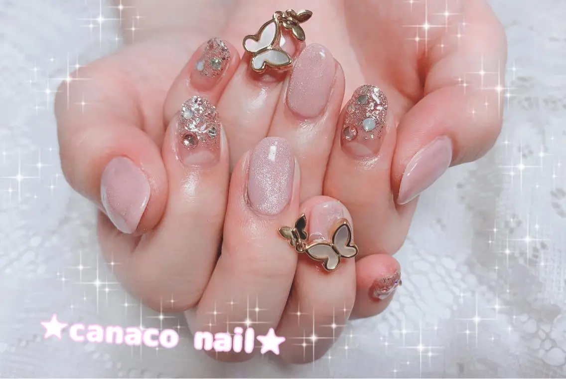 ネイル アートネイル ジェルネイル マグネットネイル 持ち込み パラジェル ハンドネイル ハンドケア ベテランネイル cnc nailのネイルデザイン