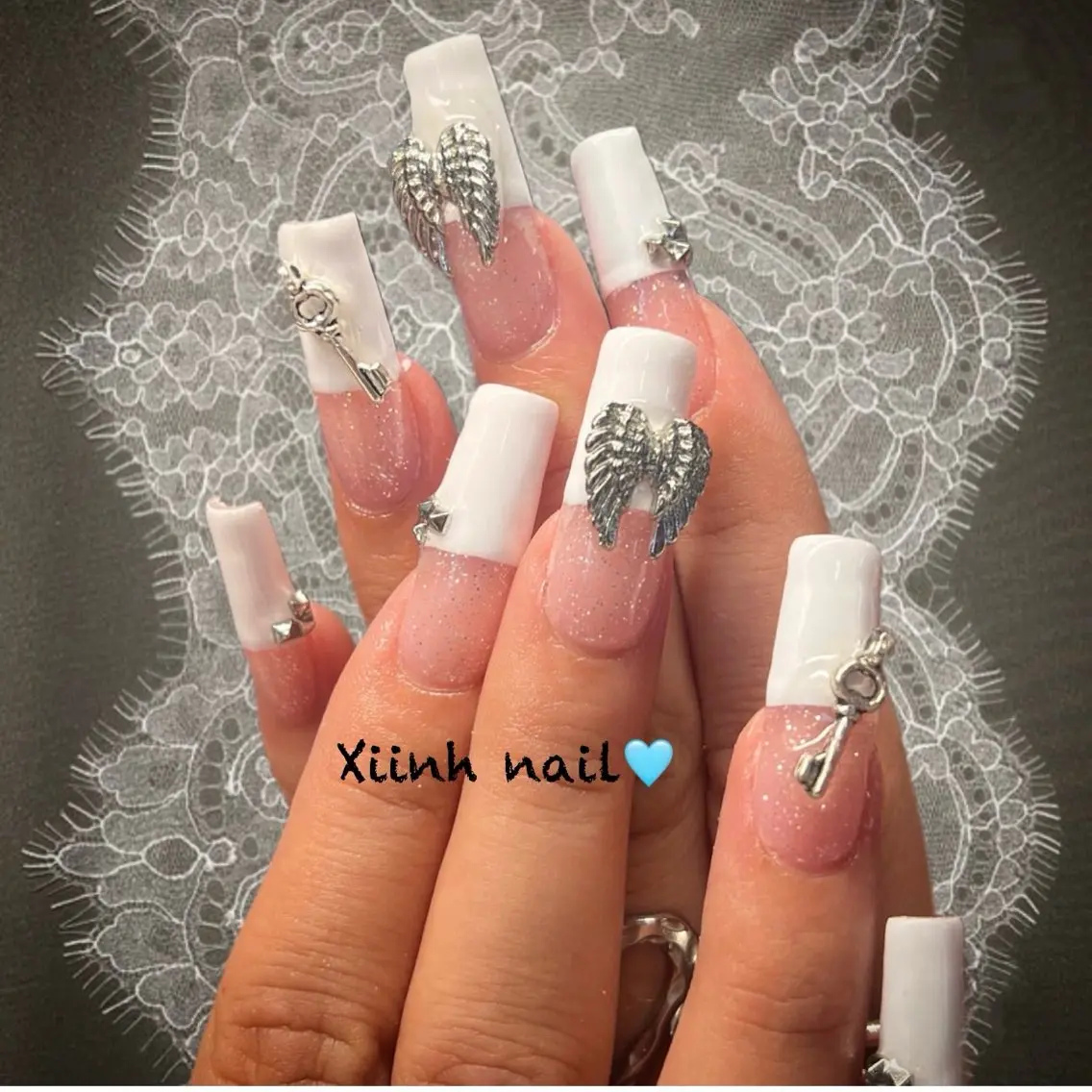 ネイル チークネイル 桜ネイル フットネイル ジェルネイル ハロウィン XIINH NAIL SALONのネイルデザイン